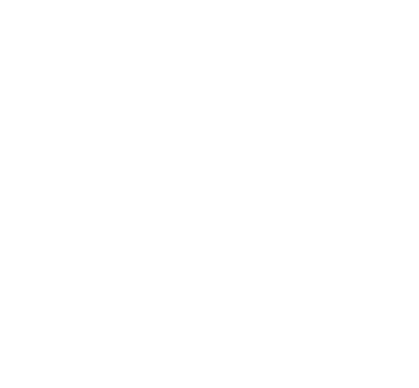 All twelve layers of the flight controller laid over each other, white on black